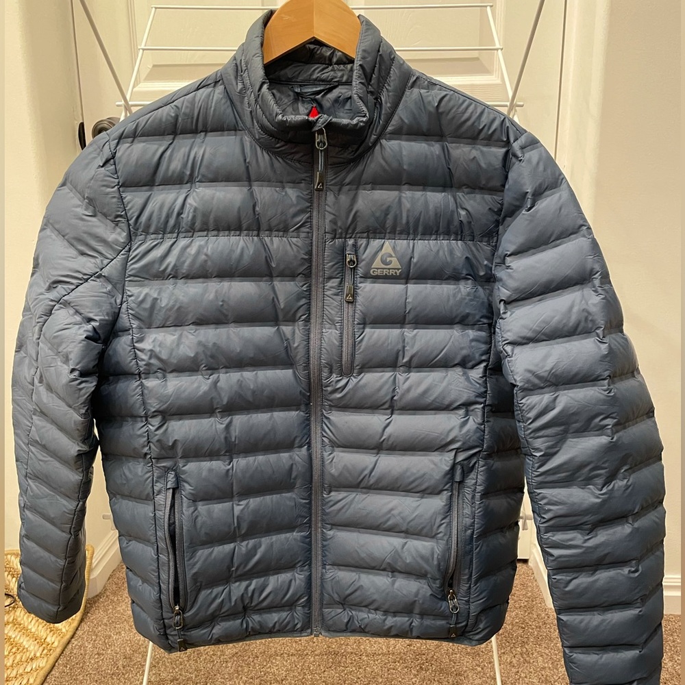 Gerry Full Zip 3 Pockets Full Power 650 Puffer Down Jacket Men’s M